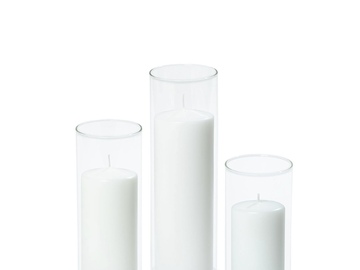 Selling: Candles (pillar) - white 