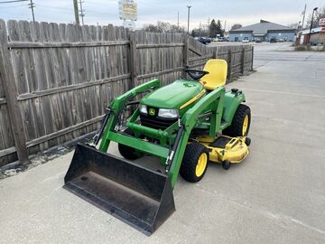  Selling: 2011 John Deere X729 Lawn Tractor Mower W/ Loader 62" Deck 4X4 