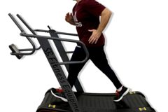 Request a Rental: SB Fitness CT400 Self Generated Curved Treadmill 0% Lease to own