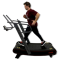 Request a Rental: SB Fitness CT400 Self Generated Curved Treadmill 0% Lease to own