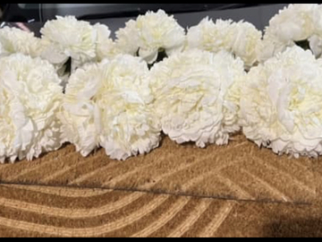 Selling: White Peony Floral Bouquets 