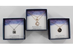 Buy Now: 12 pc Fine Silver Plate Celestial Necklace Gift Box Set $288 Msrp