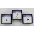 Comprar ahora: 12 pc Fine Silver Plate Celestial Necklace Gift Box Set $288 Msrp