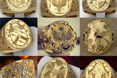 Comprar ahora: 60 Pcs Retro Ancient Greek Mythology Gold Ring