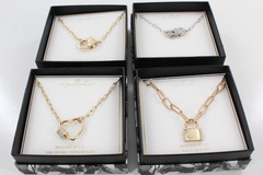 Comprar ahora: 12 pc Fine Silver Plate Bling CZ Jewelry Gift Box Sets $288 Msrp