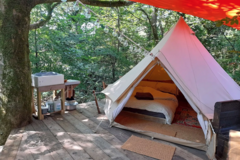 Hiring Out (per day): Bell Tent (Tregurnow)