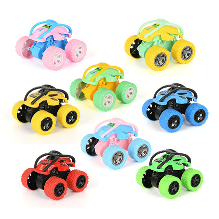 40pcs Children's car inertia off road vehicle stunts rolling cars