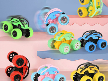 Buy Now: 40pcs Children's car inertia off road vehicle stunts rolling cars