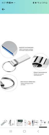 40 Ct USB Memory Stick | Portable High Speed Jump Drive 