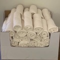 Selling: Off-white IKEA throws (Thorgun) (64 Blankets)