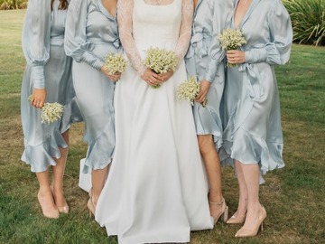 Selling: Zimmerman Silk Midi Dresses  (x 3) | Ice Blue 