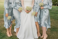 Selling: Zimmerman Silk Midi Dresses  (x 3) | Ice Blue 