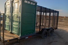 For rent: Call SWAG RENTALS - Porta Johns, Combo Trailers, Trash Trailers