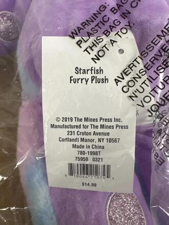50 Starfish and Bumble Bee Plushes for $100 – Only $2/Plush!