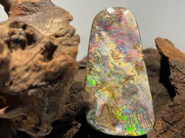 Verkaufen mit Online-Zahlungen: Opal - Anhänger gebohrt