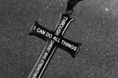 Comprar ahora: 50 Pcs I CAN DO ALLTHINGS Cross Necklaces