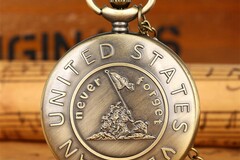 Buy Now: 30 Pcs Remember History "American Veteran" Pocket Watch