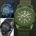 Buy Now: 100pcs Fashionable nylon woven strap watch sports military watch