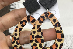 Buy Now: 100 Pairs Vintage Bohemian Leopard Drop Earrings