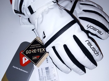 Winter sports: REUSCH Gore-tex, soft shell, ski gloves, 6.5