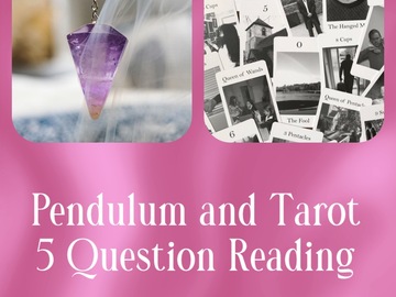 Selling: Pendulum and Tarot 5 Question Reading 