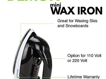 Hiring Out (per day): Wax iron ski snowboard 