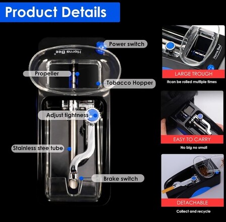 Features & details 1.【 Compatible With rolling paper and rolling 