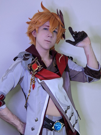 DOKI DOKI Genshin Impact Tartaglia/Childe Cosplay
