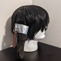 Selling with online payment: Arknights Ayerscarpe Black Wig with Rabbit Ears