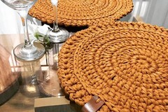 Productos: Tapete, individuales organizar tejido