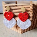 Productos: Aretes tejidos