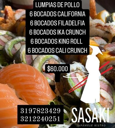COMBOS DE SUSHI VARIADOS