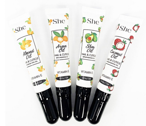 S.he Nail & Cuticle Replenishing Oil - WHOLESALE LOT 2 dz (24 PCs
