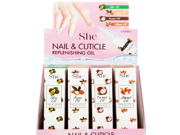 Buy Now: S.he Nail & Cuticle Replenishing Oil - WHOLESALE LOT 2 dz (24 PCs