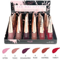 Buy Now: AMUSE Bad Gal Lippies 6 Bold Colors Matte Lipgloss- WHOLESALE BOX