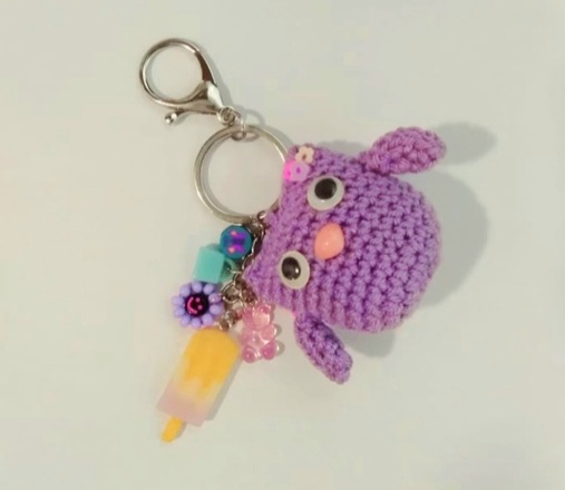 Llaveros en crochet