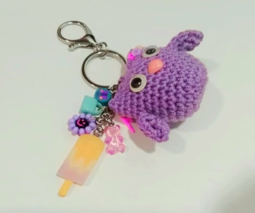 Llaveros en crochet