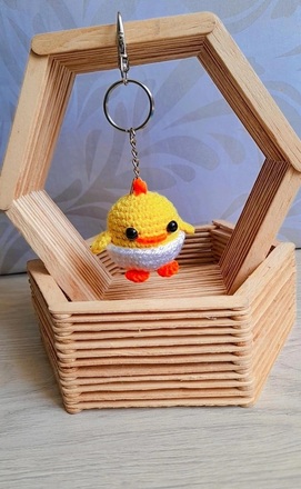 Llaveros en crochet