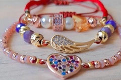 Productos: Pulseras tejidas y ajustables