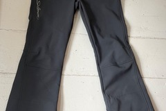 Winter sports: Salomon size 12 fitted ski trousers. 