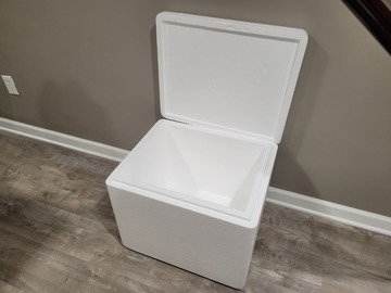Renting out with online payment: 74qt Large Styrofoam Coolers (Set of 2)