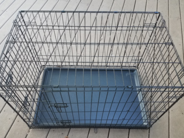 Renting out with online payment: Large Metal Dog Crate