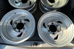 Selling with online payment: 15x7 billet aluminum wheels 