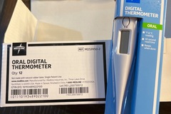 Comprar ahora: NEW Case Pack of 12 Medline Oral Digital Thermometers 