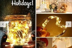 Buy Now: Battery Operated Fairy Lights16.4ft–50 LED String Lights #6523
