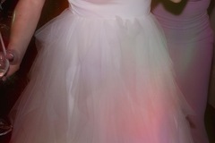 Selling: Ivory tulle midi skirt size 6-8 