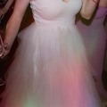 Selling: Ivory tulle midi skirt size 6-8 