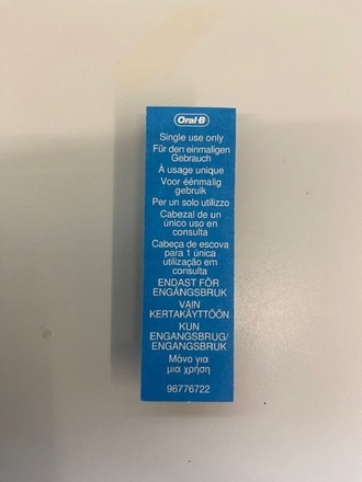 Oral B poetsinstructie tandenborstels