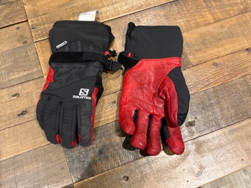 Winter sports: Salomon Leather ski gloves 