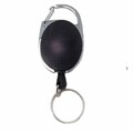 Comprar ahora: Black Retractable Carabiner – Belt Clip Key Ring Reel – Item #510